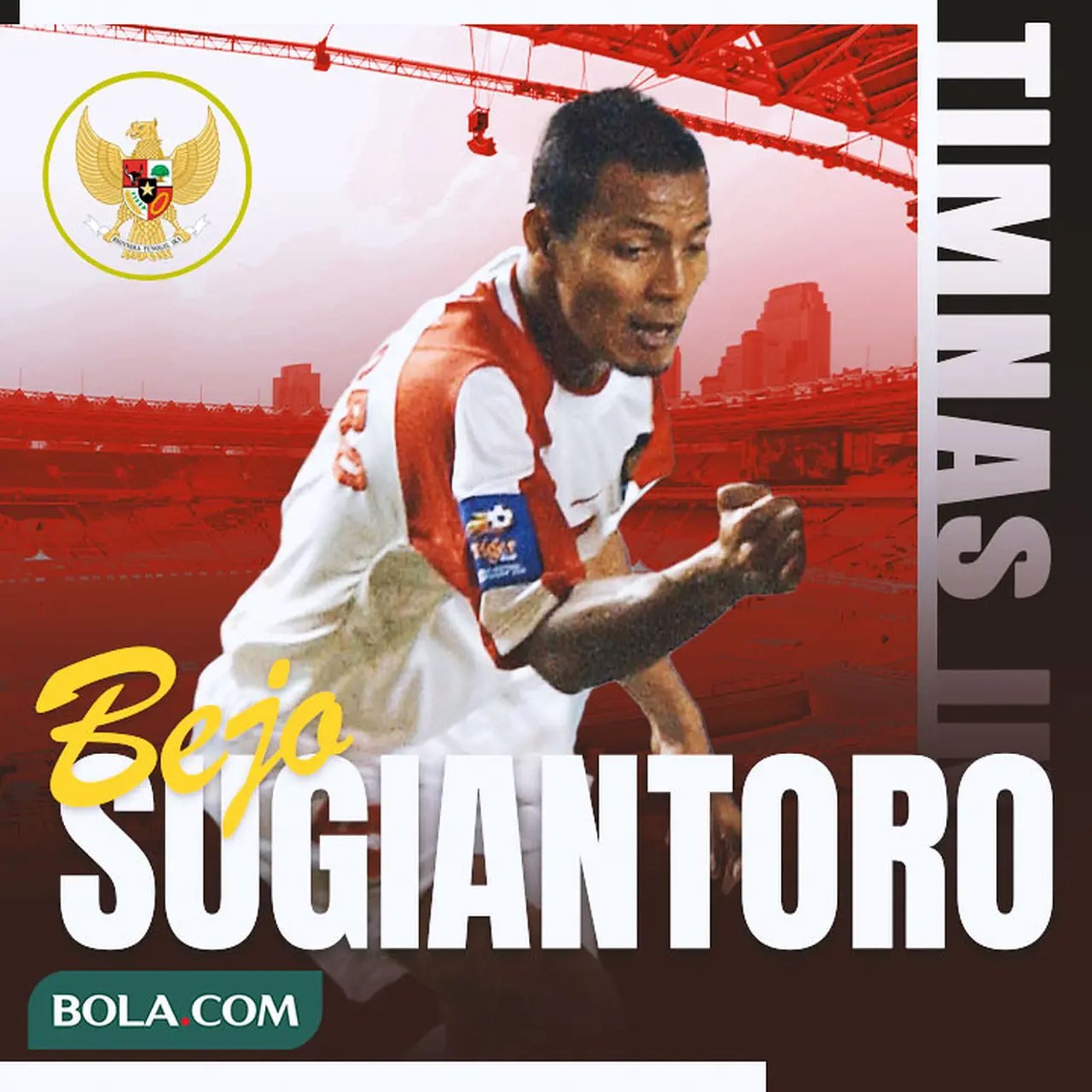 Bejo Sugiantoro, Bek Tangguh Timnas Indonesia