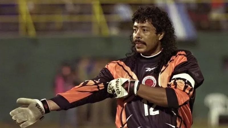 Rene Higuita, kiper legendaris Kolombia